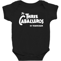 The Three Caballeros Title Card Baby Bodysuit | Artistshot