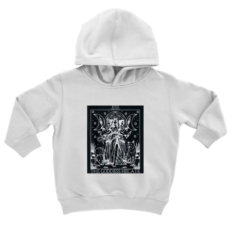 Hecate Tarot Card Triple Moon Goddess Witch Wiccan Pagan 1 Toddler Hoodie by gulatotal | Artistshot