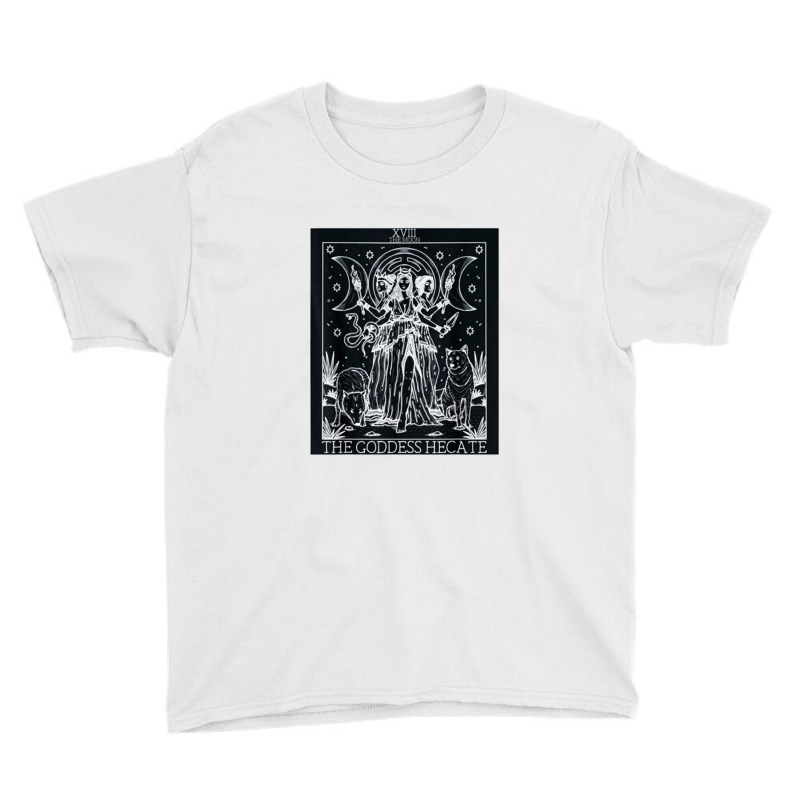 Hecate Tarot Card Triple Moon Goddess Witch Wiccan Pagan 1 Youth Tee by gulatotal | Artistshot