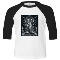 Hecate Tarot Card Triple Moon Goddess Witch Wiccan Pagan 1 Toddler 3/4 Sleeve Tee | Artistshot