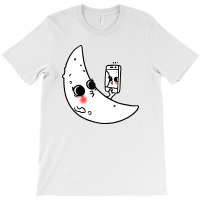 Selfie Moon T-shirt | Artistshot