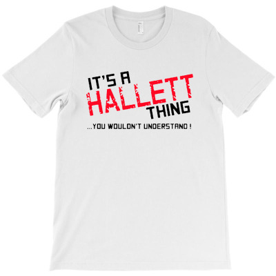 Hallett Thing T-shirt Designed By Ninabobo