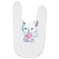 Cute Cat Strawberry Milk Shirt For Women Girls, Kawaii Neko T Shirt Baby Bibs | Artistshot