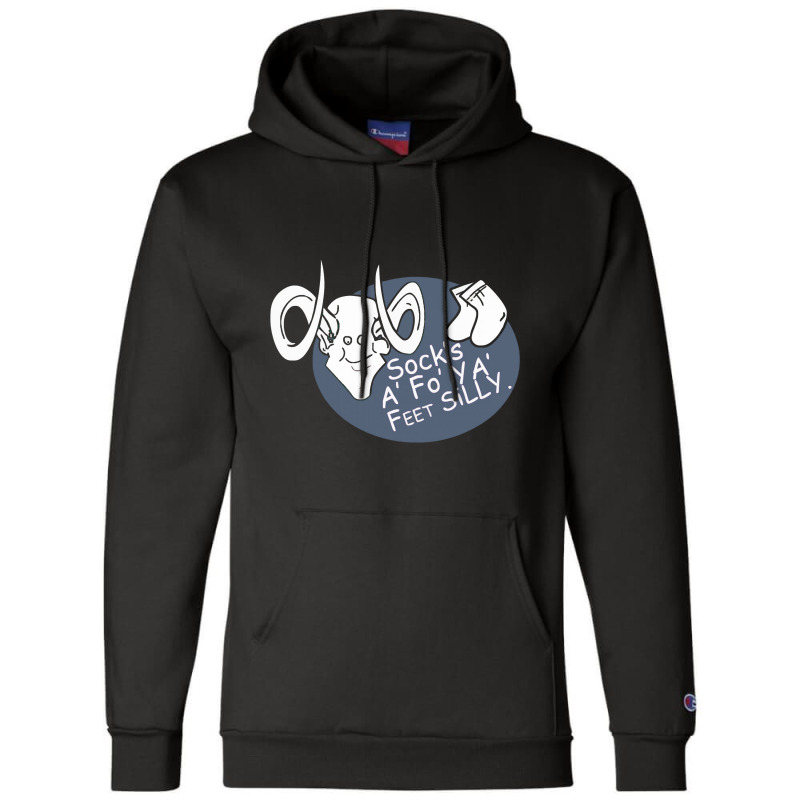 Socks A' Fo' Yo' Feet Silly Champion Hoodie | Artistshot