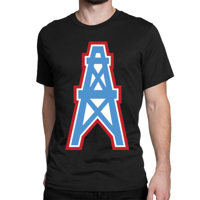 NFL Vintage Houston Oilers Graphic Shirt Unisex Heavy Cotton Men