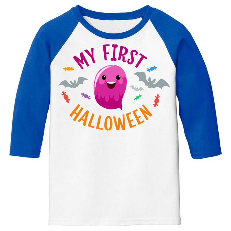 Baby T  Shirt My First Halloween T  Shirt Youth 3/4 Sleeve | Artistshot