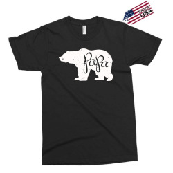 papa bear ( white) Exclusive T-shirt | Artistshot