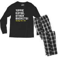 Yippie Kayak Other Buckets Men's Long Sleeve Pajama Set | Artistshot