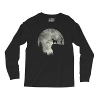 Boxer Dog And Moon Halloween Long Sleeve Shirts | Artistshot