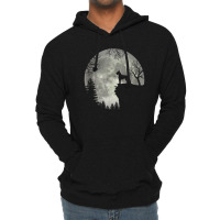 Boxer Dog And Moon Halloween Lightweight Hoodie | Artistshot