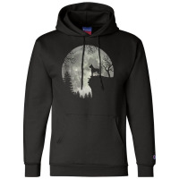 Boxer Dog And Moon Halloween Champion Hoodie | Artistshot