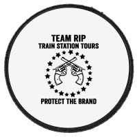 Train Station Tours Round Patch | Artistshot