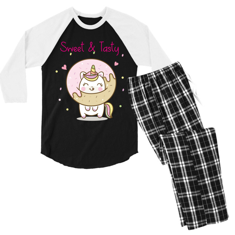 Sweet And Tasty Girl Men's 3/4 Sleeve Pajama Set | Artistshot