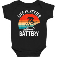 Bicycle Bicyclist Cyclist Sport Mountain Bike T Shirt Baby Bodysuit | Artistshot