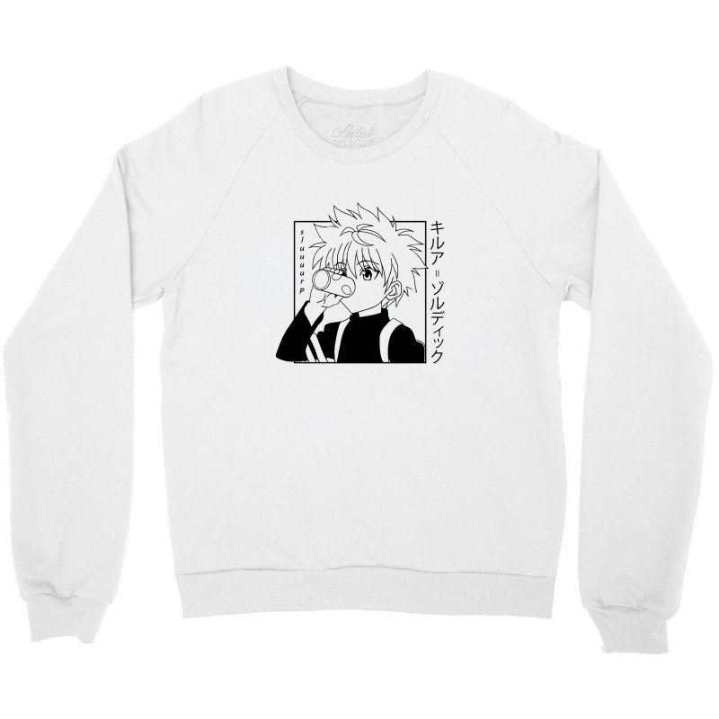 Killua Hunter Crewneck Sweatshirt | Artistshot