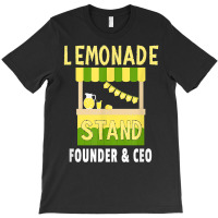 Lemonade Stand Founder & Ceo   Lemon Juice Drink Lover T Shirt T-shirt | Artistshot