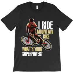 i ride mountain bike T-Shirt | Artistshot