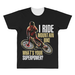 i ride mountain bike All Over Men's T-shirt | Artistshot