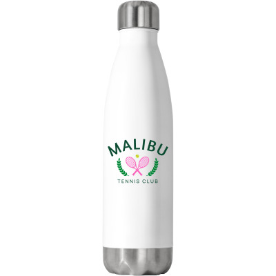 Preppy Tennis Personalized Water Bottle