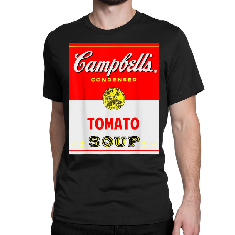 Custom Men Campbells Art Soups Classic T-shirt By Sam Soe - Artistshot