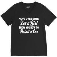 Mobile Car Detailing Auto Detailing Car Detailer V-neck Tee | Artistshot