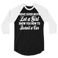 Mobile Car Detailing Auto Detailing Car Detailer 3/4 Sleeve Shirt | Artistshot