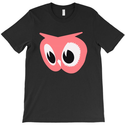 Pink Owl T-shirt Designed By Ninabobo