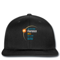 Florence Ohio Oh Total Solar Eclipse 2024  1  T Shirt Printed Hat | Artistshot