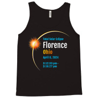 Florence Ohio Oh Total Solar Eclipse 2024  1  T Shirt Tank Top | Artistshot