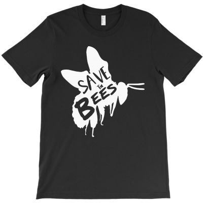 Save The Bees T-shirt Designed By Ninabobo