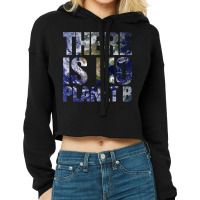 Music Vintage Women Feminist Day Gift Cropped Hoodie | Artistshot