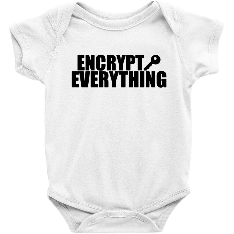 Encrypt Everything Baby Bodysuit by LA Bold | Artistshot