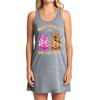 Womens Funny Strawberry Milkshake With My Gnomies   Cute Gnome T Shirt Tank Dress | Artistshot