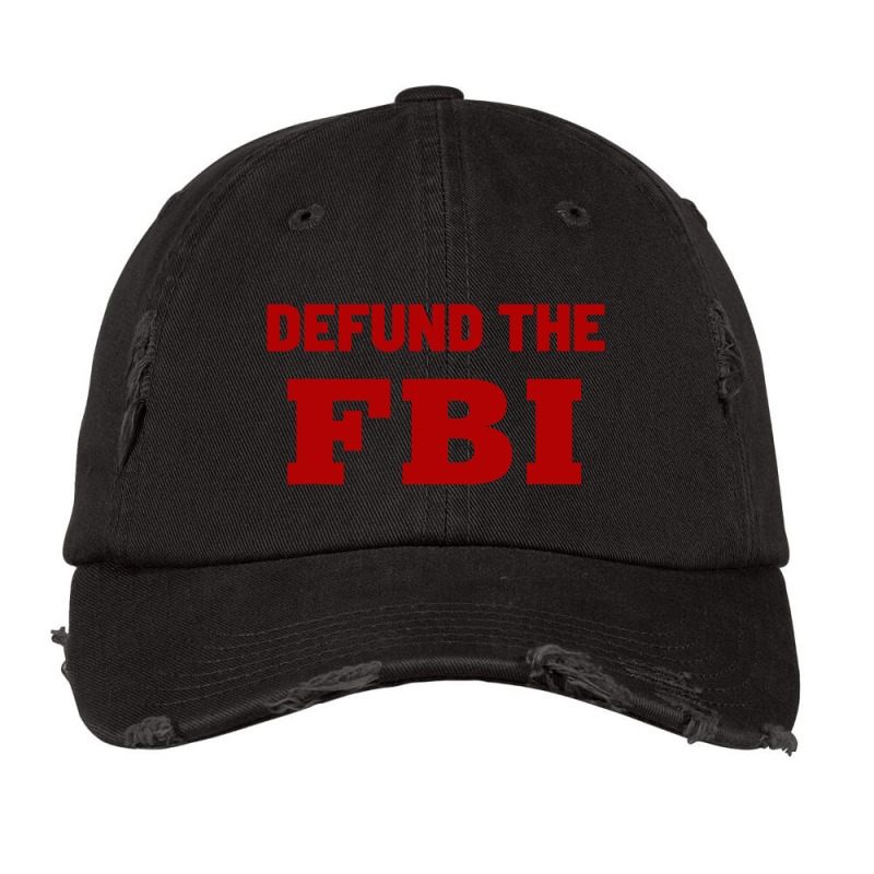 Defund The Fbi Vintage Cap by IPTU | Artistshot