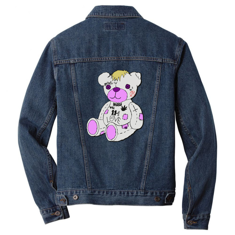 Lil Pep Bear Men Denim Jacket | Artistshot