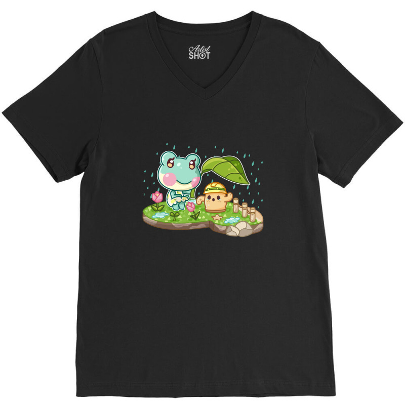 Lily,animal Crossing New Horizons V-neck Tee | Artistshot