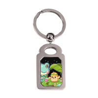 Lily,animal Crossing New Horizons Silver Rectangle Keychain | Artistshot