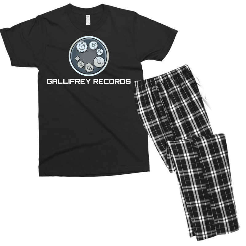 Gallifrey Records Men's T-shirt Pajama Set | Artistshot