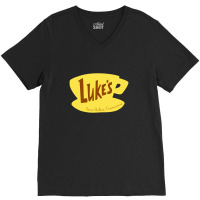 Loke's Diner V-neck Tee | Artistshot