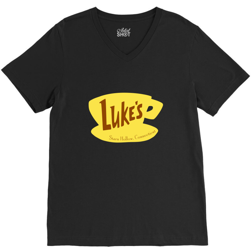 Loke's Diner V-neck Tee | Artistshot