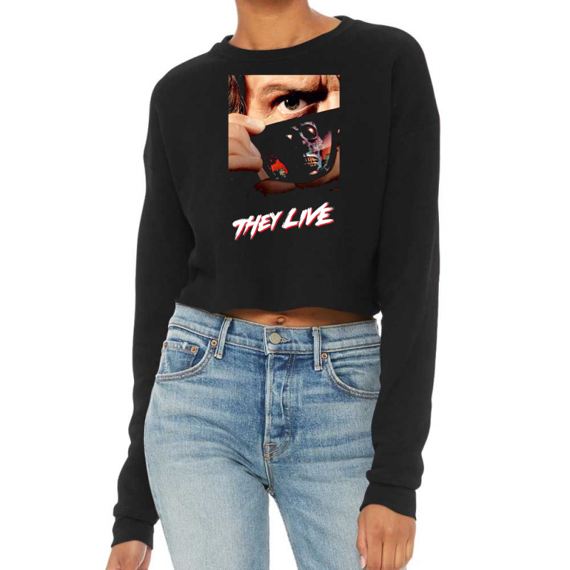 They Life's Cropped Sweater by Damian | Artistshot