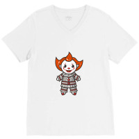 Gingerbread Penny V-neck Tee | Artistshot