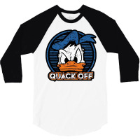 Quack Off 3/4 Sleeve Shirt | Artistshot