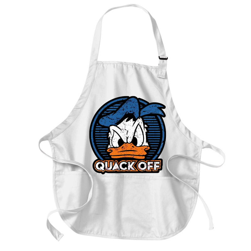 Quack Off Medium-length Apron | Artistshot