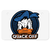 Quack Off Atv License Plate | Artistshot