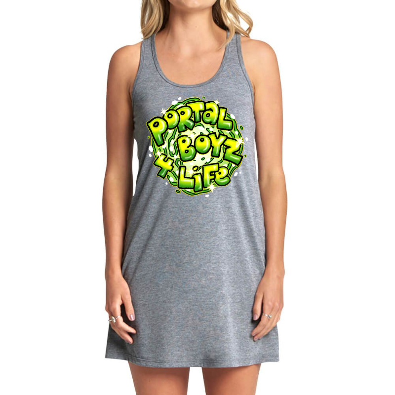 Portal Boyz 4 Life Tank Dress by Mbeler | Artistshot