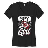 Secret Spy Private Eye Crimescene Investigator Spy Girl T Shirt Women's V-neck T-shirt | Artistshot