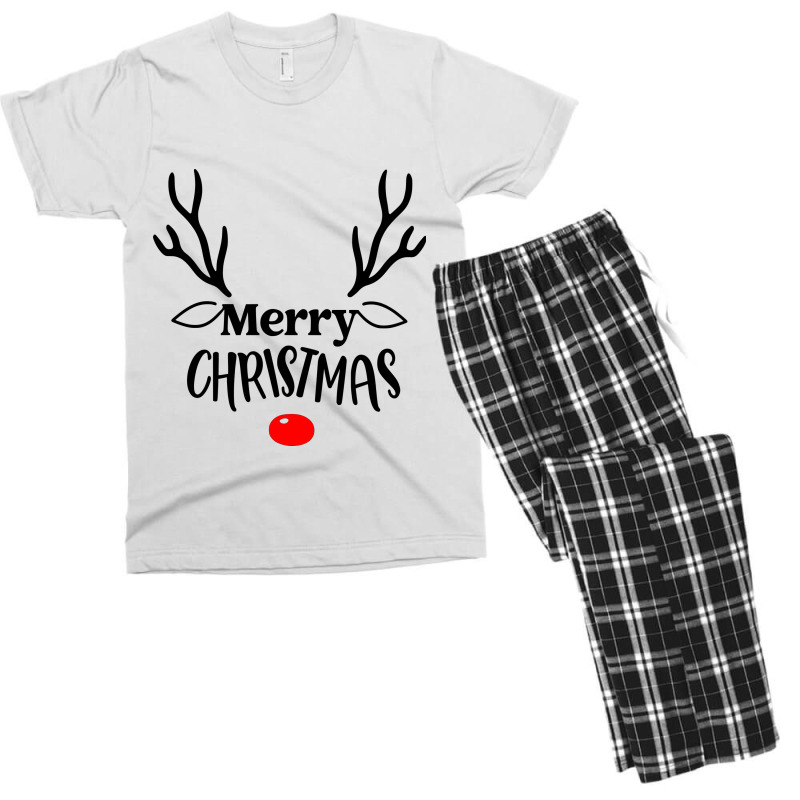 Merry Christmas Men's T-shirt Pajama Set | Artistshot