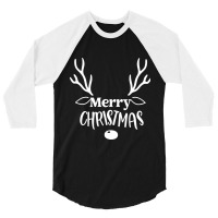 Merry Christmas 3/4 Sleeve Shirt | Artistshot