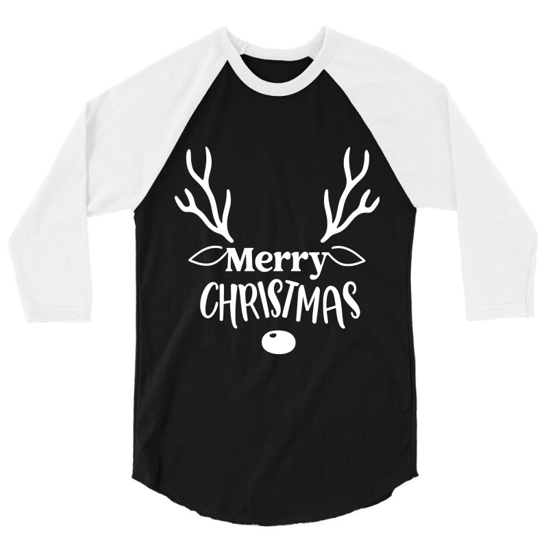 Merry Christmas 3/4 Sleeve Shirt | Artistshot